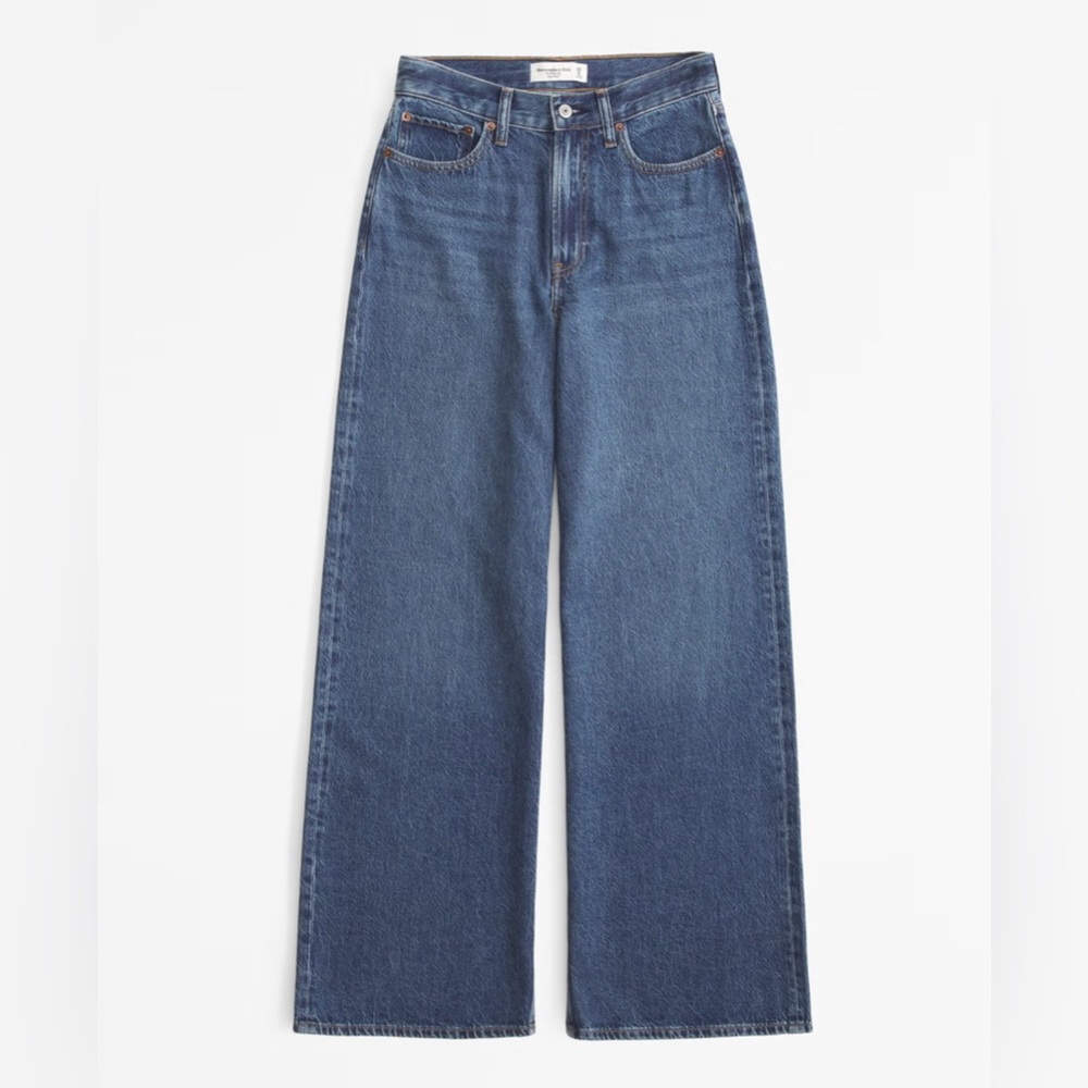 Abercrombie & Fitch The Wide Leg High Rise
